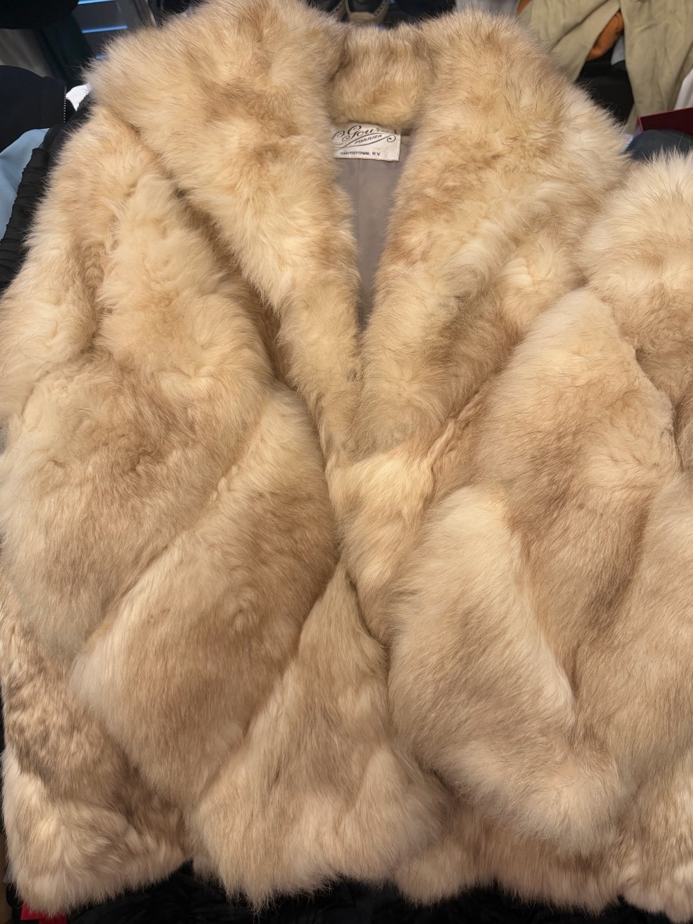 Vintage Genuine Real SL Gouras Fur Coat Soft Supple Beautiful